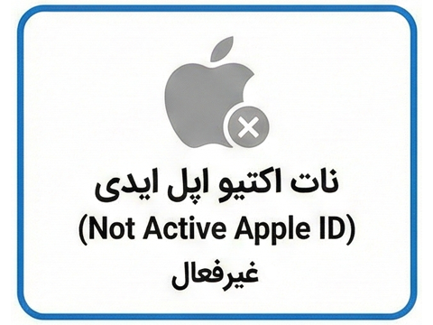نات اکتیو اپل آیدی ریجکتی